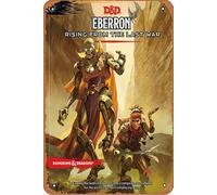 D&D Eberron Rising from the Last War Retro Metal Tin Sign Vintage Room Decor Poster for Home Coffee Bar Wall Art Decor 8x12 Inch