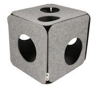 D&D Game Dice "Nala" Gray 40X40 Cm - I Love Happy Cats For Cat Fun