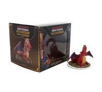 WizKids D&D Icons of The Realms: 50th Anniversary - Classic Red Dragon Boxed Miniature | Dungeons and Dragons Figure