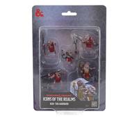 WizKids D&D Miniature: Kuo-Toa Warband - 5 Count, Plastic, Multicolor, Fantasy, Collectable, Age 168+