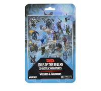 D&D Idols of The Realms: Wizards & Warriors - 2D Set