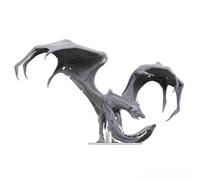 WizKids D&D Nolzur's Marvelous Miniatures: Adult Black Dragon Corruptor | Dungeons and Dragons | Unpainted