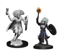 WizKids Changeling Cleric Male D&D Unpainted Miniatures 2-Pack (RHS)