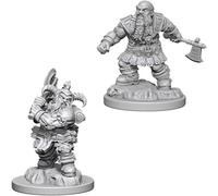 Dungeons & Dragons Nolzur's Marvelous Unpainted Minis: Male Dwarf Barbarian
