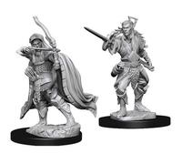 Wiz Kids LLC Male Elf Rogue: D&D Nolzur's Marvelous Unpainted