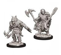 WizKids Accessories - D&D Nolzur's Marvelous Miniatures Half-Orc Male Barbarian WZK73704
