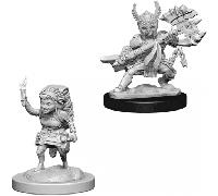 Wizkids D&D Nolzur's Marvelous Miniatures (Wave 6) - Female Halfling Fighter