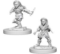 Dungeons & Dragons: Nolzur's Marvelous Unpainted Minis: Halfling Female Rogue
