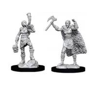D&D Nolzur's Marvelous Miniatures - Human Female Barbarian (90056)