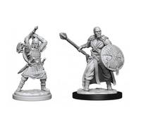 WizKids Dungeons & Dragons Board Game - Human Barbarian Male (6 Units) - Age 168+