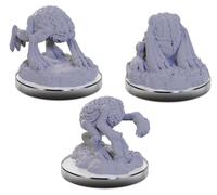 WizKids D&D Nolzur's Marvelous Miniatures: Intellect Devourers Dungeons and Dragons Unpainted Miniatures