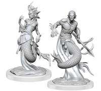Wizkids D&D Nolzur's Marvelous Unpainted Miniatures: Merfolk (Wave 20)