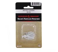 WizKids Dungeons & Dragons Nolzur's Marvelous Miniatures Sea Elf Leader | Unpainted Miniatures | Wave 23