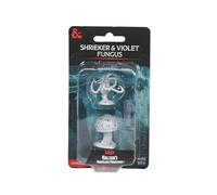 D&D Nolzur's Marvelous Miniatures: Shrieker & Violet Fungus | WizKids Unpainted Dungeons and Dragons Miniatures