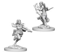 D&D NOLZUR'S MARVELOUS UNPAINTED MINIATURES AIR GENASI FEMALE ROGUE (PACK OF 6)