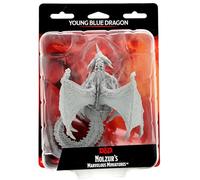 D&D Nolzur's Marvelous Unpainted Miniatures (W15) Young Blue Dragon
