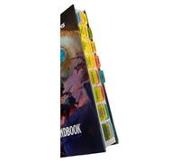 D&D Player's Handbook (Dungeons & Dragons Core Rulebook) 2024 6th Edition Laminated Durable Colour Coded Repositionable Tabs (Book Not Included)