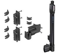D&D Technologies ML3TPKA+ML3RPK MagnaLatch Top Pull 20-inch Pool Gate Latch, Magnetic Lock System, Professional-Grade Pool & Child Safety Gate Latch, Weather-Resistant Hardware, Round Gate Post