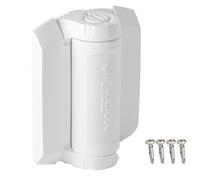 D&D Technologies TCHD1AS3WTS TruClose Heavy Duty Self Closing Gate Hinge, for Metal Gates up to 154 Pounds, No Alignment Legs, White, 2 Count