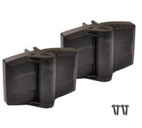 D&D Technologies TCHDMA1S3BT TruClose Multi-Adjust Heavy Duty Gate Hinges, Self-Closing, 3-Way Adjustable, for Vinyl and Composite Square Post Gates up to 154 lbs Black, 2 Count