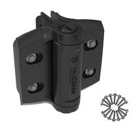 D&D Technologies TCHDRND2S3 TruClose Round Post Gate Hinges, for Self Closing Chain Link Gates up to 154 Pounds, for 1 7/8 Gate Diameter, 2 Count