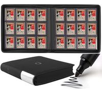 D DACCKIT Top Loader Binder 12 Pocket - Fits 480 Cards，12 Pocket Top Loader Binders for Cards with Sleeves Compatible with 3" X 4" Rigid Card Holders for Trading Cards or Sports Cards - Classic Black