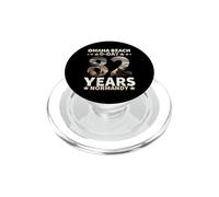 D-day 2026 82nd Anniversary Normandy D-Day Omaha Beach 1944 PopSockets PopGrip for MagSafe