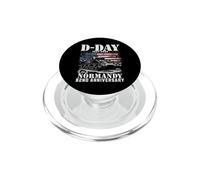 D-day 2026 82nd Anniversary Normandy D-Day Omaha Beach 1944 PopSockets PopGrip for MagSafe