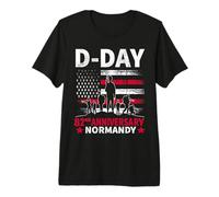 D-Day 2026 82nd Anniversary Normandy D-Day Omaha Beach 1944 Premium T-Shirt