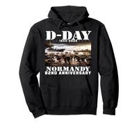 D-day 2026 82nd Anniversary Normandy D-Day Omaha Beach 1944 Pullover Hoodie
