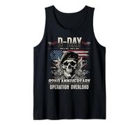 D-Day 2026 82nd Anniversary Normandy D-Day Omaha Beach 1944 Tank Top