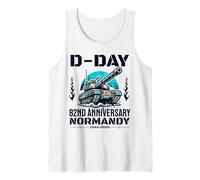 D-Day 2026 82nd Anniversary Normandy D-Day Omaha Beach 1944 Tank Top
