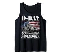 D-Day 2026 82nd Anniversary Normandy D-Day Omaha Beach 1944 Tank Top