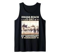 D-Day 2026 82nd Anniversary Normandy D-Day Omaha Beach 1944 Tank Top