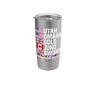 D-Day 6 June 1944 Beaches Remember and Honor Stainless Steel Insulated Tumbler