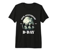 D-Day 80th Anniversary 2024, Military Action D-Day 6th June Premium T-Shirt