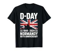 D-Day 80th Anniversary Normandy 1944-2024 T-Shirt