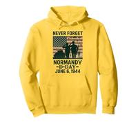 D-Day 81st Anniversary Normandy Paratrooper Military Tribute Pullover Hoodie