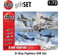 D-Day Fighters 5 plane Gift Set WWII 1:72 model kit Allied&German AIRFIX A50192