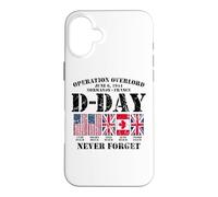 D-Day June 6, 1944 Normandy France Never Forget Distressed Case for iPhone 16 Plus