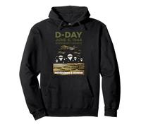 D-Day June 6, 1944 Normandy Paratroopers Remember & Honor Pullover Hoodie