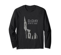 D-Day |June 6, 1944| Sainte-Mère-Église Long Sleeve T-Shirt