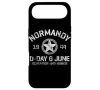 D-Day June 6 1944 Star with Beach Names Distressed Print Case for iPhone Air