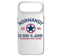 D-Day June 6 1944 Star with Beach Names Red White and Blue Case for iPhone Air