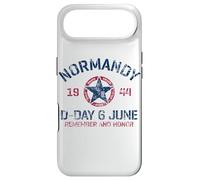 D-Day June 6 1944 Star with Beach Names Red White Blue Aged Case for iPhone Air