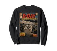 D-Day Landing Comic Book 82nd Anniversary WWII History Sweatshirt