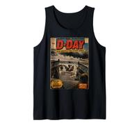 D-Day Landing Comic Book 82nd Anniversary WWII History Tank Top