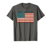 D-Day Normandy 48 Star American Flag Omaha Utah Beaches T-Shirt