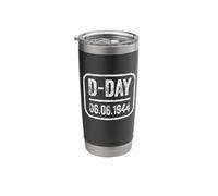 D-Day Normandy 81st Anniversary Commemorative World War 2 Stainless Steel Insulated Tumbler