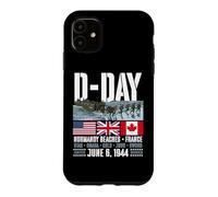 D-Day Normandy Beaches France June 6 1944 Forever Honored Case for iPhone 11